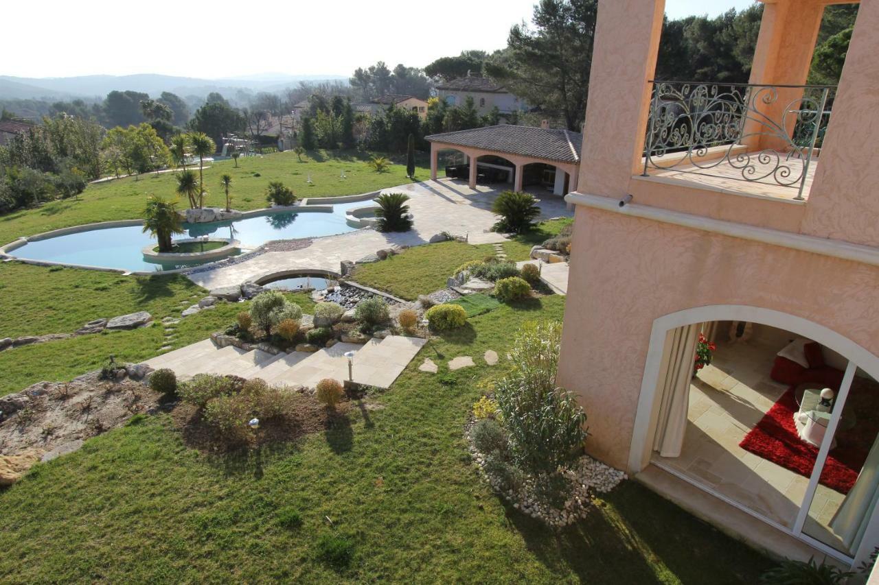 Suites de Prestige JACUZZI SAUNA HAMMAM PISCINE Mougins Cannes Grasse Eksteriør billede